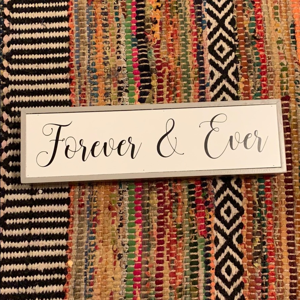 🆕 Forever & Ever Wall Decor NWOT